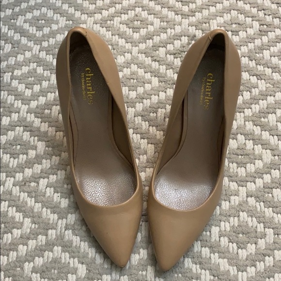 Charles by Charles David Nude Pump Size 7 - Picture 1 of 3